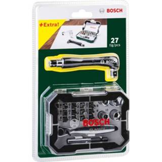 Bosch Bosc 27tlg Schrauberbit+Ratschen-Set gn ratel 3165140914369