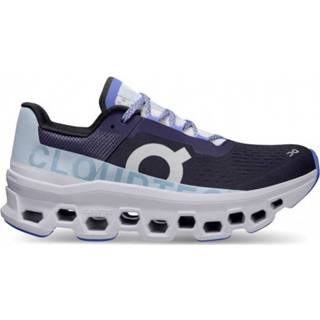 👉 On - Women's Cloudmonster - Runningschoenen maat 41, grijs/zwart