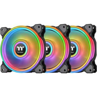 👉 Radiator Thermaltake Riing Quad 12 RGB Fan TT Premium Edition 3 Pack stuks, 4-pins PWM aansluiting 4713227521574