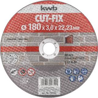 👉 Door slijpschijf KWB Cut-Fix Doorslijpschijven, Steenbewerking 180mm 4009317927501