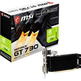 👉 MSI GeForce GT 730 2GB HDMI, VGA, DVI-D