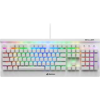 👉 Gaming toetsenbord rood Sharkoon SKILLER SGK3 RGB leds 4044951031221