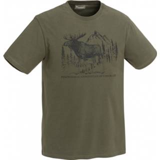 👉 Shirt donkergroen active Moose T-Shirt - Green (5571) 7331090315556