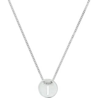 👉 Hals ketting zilveren active Gourmet Collier met Letter I