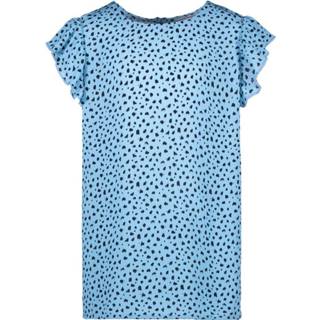 👉 Shirt viscose vrouwen blauw T-shirt 8719734885198