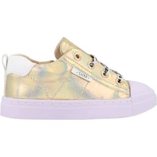 Sneakers goud leer 27 29 28 25 26 30 31 meisjes jeugd Shoesme SH22S001-F Goud-31 maat 8720353356075