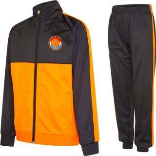 👉 Trainingspak oranje polyester male zwart kinderen Nederlands Elftal kids 21/22 8716384921429