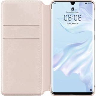 👉 Portemonnee roze HUAWEI Wallet Cover Booklet P30 Pro Pink 6901443280759