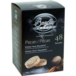 👉 Bradley Pecan Wood Briketten 48 stuks 689796220771