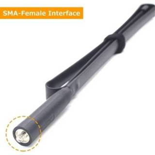 👉 Intercom Foldable Antenna 124cm Walkie Talkie SMA-Female Interface High Gain 144/430MHz Frequency Wide Compatibility