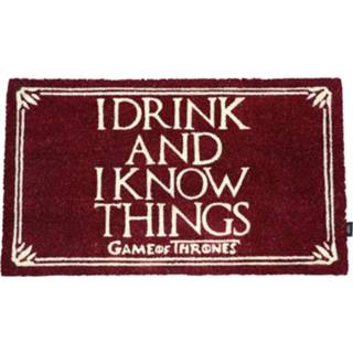 👉 SD Toys Game of Thrones: I Drink and I Know Things Deurmat