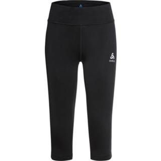 👉 Odlo - Women's Tights 3/4 Essential Polyester - Hardlooplegging maat XL, zwart
