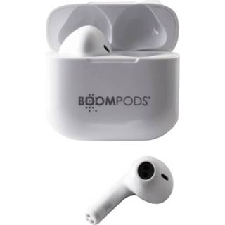 👉 Wit Boompods Bassline Compact In Ear oordopjes Bluetooth HiFi 5081304398524