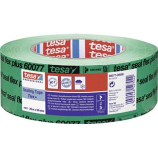 👉 Groen Tesa 60077 Dampremmende tape (l x b) 25 m 50 mm 1 stuk(s) 4042448527042