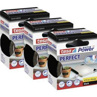 👉 Textieltape Tesa EXTRA POWER PERFECT 56341 (l x b) 2.75 m 19 mm 3 stuk(s) 4063565026119