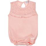 Romper mouwloos roze meisjes baby's baby ruche 8719975832227 8719975832180