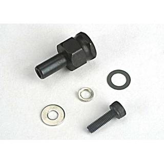 👉 Adapter nut, clutch/ 3x10mm cap screw/washer/ split washer (not for use with ips crankshafts)