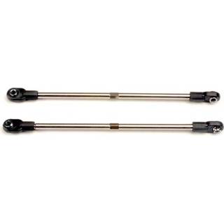 👉 Turnbuckles, 116mm (rear toe control links) (2) (includes installed rod ends and hollow ball connectors)