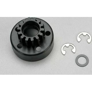 👉 Clutch bell (14-tooth)/5x8x0.5mm fiber washer (2)/ 5mm e-clip (requires 5x10x4mm ball bearings part #4609) (1.0 metric pitch)