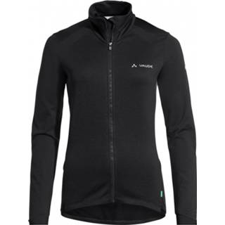 👉 Fiets shirt 46 vrouwen zwart Vaude - Women's Posta L/S Tricot Fietsshirt maat 46, 4062218236080