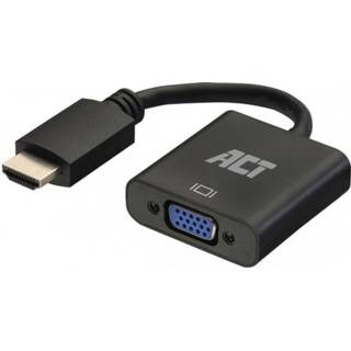 👉 ACT HDMI naar VGA adapter M/F 15cm 8716065491289