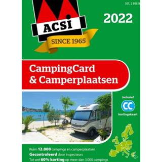 👉 Campinggids ACSI - CampingCard & Camperplaatsen 2022 9789493182264