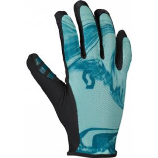👉 Glove uniseks l zwart turkoois Scott - Traction Contessa Signature LF Handschoenen maat L, turkoois/zwart 7615523470570