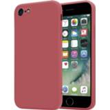👉 ShieldCase iPhone SE 2022 vierkante silicone case (blauw)