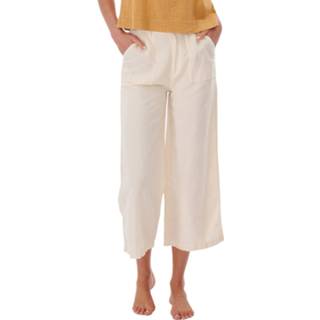 👉 Vrijetijdsbroek wit beige XS vrouwen Rip Curl - Women's Summer Breeze Pant maat XS, wit/beige 9354610876618