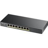 👉 ZyXEL 10x GE GS1900-10HP 8x PoE Ports, 2x SFP Netwerk switch 10 poorten