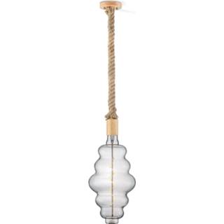 👉 Hanglamp touw beige Light depot - Leonardo Cloud helder Outlet 8718808382359