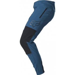 👉 Fiets broek 28 uniseks blauw zwart FOX Racing - Youth Defend Pant Fietsbroek maat 28, blauw/zwart 191972629365