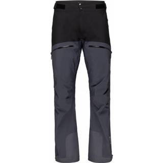 👉 Norrøna - Trollveggen Gore-Tex Pro Light Pants - Regenbroek maat M, zwart