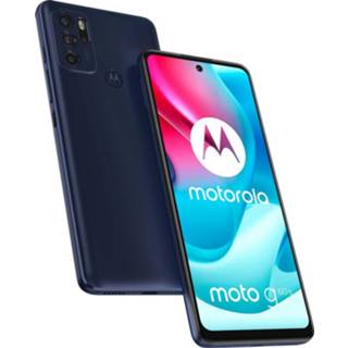 👉 Smartphone blauw Motorola Moto G60S 128 GB 17.3 cm (6.8 inch) Donkerblauw Android 11 Hybrid-SIM
