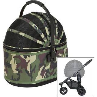 👉 Hondenbuggy Airbuggy Cot S Plus Camouflage 96X58X99 Cm