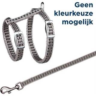 👉 Kattentuigje Trixie Kattentuig Met Riem Metalen Gespen Reflecterend Assorti 22-42X1 Cm 120 4 St 4011905041841