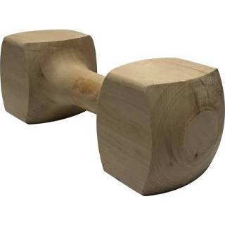 👉 Apporteerblok hout 1000gr hard hout, uit één stuk
