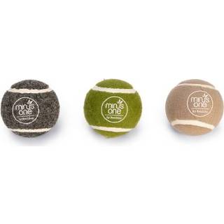 👉 Tennisbal Beeztees Minus One - Hondenspeelgoed Multi dia 6.3 cm 3 stuks 8712695197119