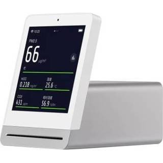 👉 Digitale thermometer wit active Originele Xiaomi Youpin Qingping S1W Air Detector PM2.5 Monitoring Hygrometer (wit)