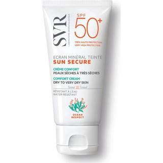 👉 Mineraal active SVR Sun Secure Getint Schild SPF50+ Crème - Droge Huid 60ml
