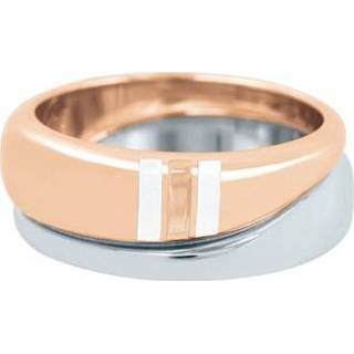 👉 Tommy Hilfiger Bicolor Dames Ring van Edelstaal