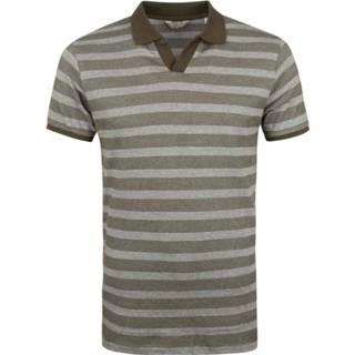 👉 Groen m male me e katoen Dstrezzed Polo Melange Streep 8718895518037 2900056489027