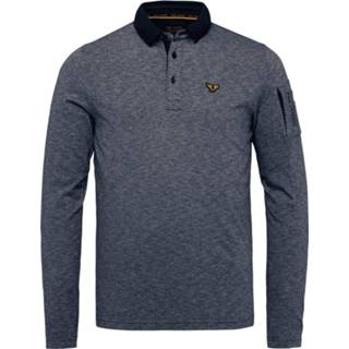 👉 Longsleeve polo blauw katoen m me e male donkerblauw PME Legend Streep 8717392275344 2900056689014