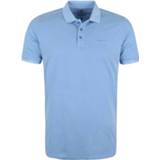 👉 Effen blauw male s katoen State Of Art Pique Polo 8714596835046 2900062615014