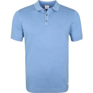 👉 Poloshirt effen male blauw s katoen Blue Industry M16 Lichtblauw 8719476513625 2900060381010