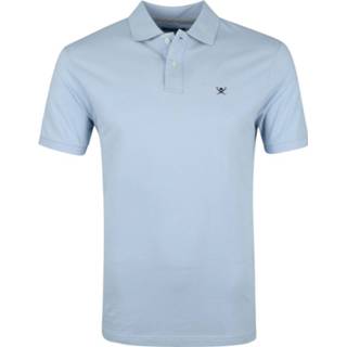 👉 Blauw male m effen katoen Hackett Polo Chambry 5059098982526 2900059884027
