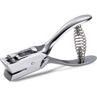 👉 Chip board PVC KW-triO Metal Single Hole Puncher 1-Hole Paper Punch 8 Sheet Capacity for ID Card Photo Slot and Chipboard Art Project Documents Office School Home Supplies