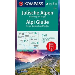 👉 Kompass Wandelkaart Julische Alpen