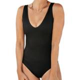 👉 Badpak l vrouwen bruin beige rood PURA clothing - Women's Malia Onepiece maat L, rood/beige/bruin 7640401317029