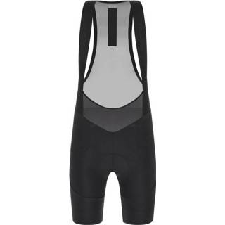 👉 Fiets broek vrouwen XL grijs zwart Santini - Women's Sleek Raggio Bib Shorts Fietsbroek maat XL, zwart/grijs 8050703083888